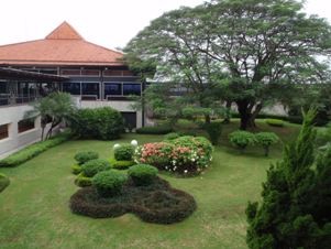 Pohľad letiska v Jakarta