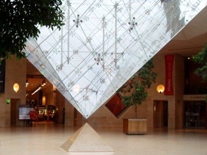 Múzeum Louvre vo vnútri